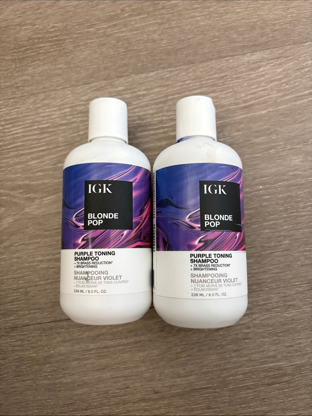 IGK Blonde Pop Purple Toning Shampoo